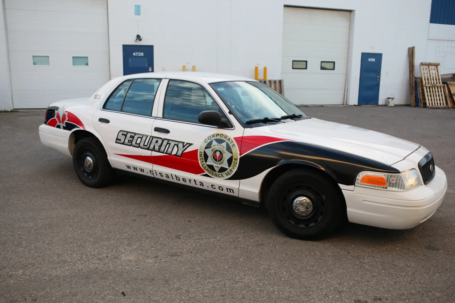 Security car wrap