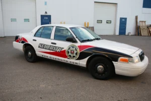 Security car wrap